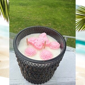 NATURAL JOY, Rose Petals Scented Candle 10 oz